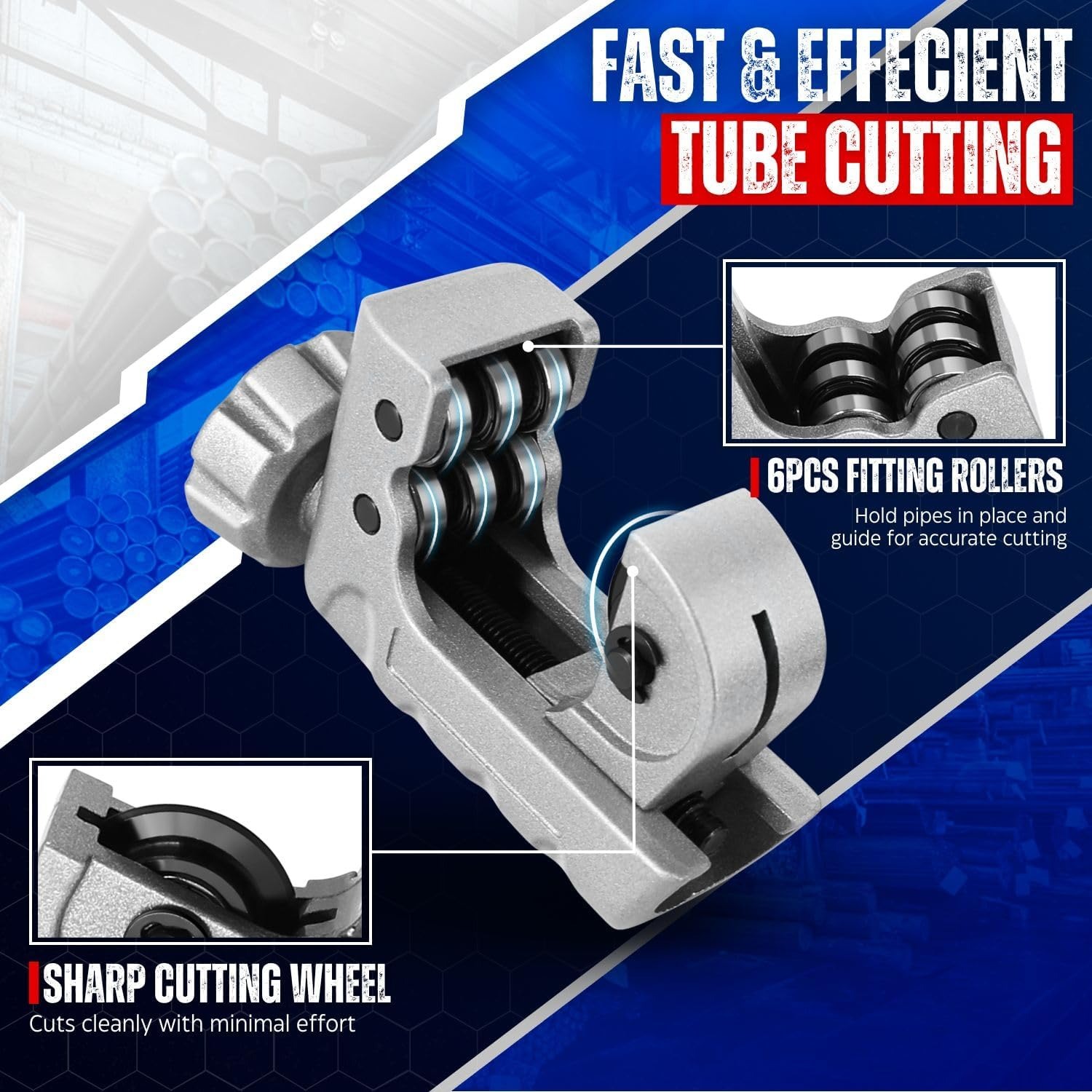 Tagliatubi a Cuscinetti Rotant - Pipe Cutter Ratchet recensione e prezzo